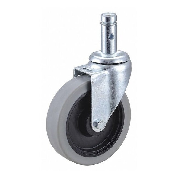 Manufacturer Varies Swivel Stem Caster,TPR,5 in.,325 lb. 32J812