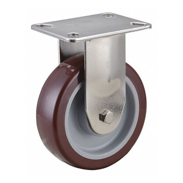 Manufacturer Varies Rgd NSF-Listed Plate Cstr,Polyurethane,5 in,450 lb. 33H939