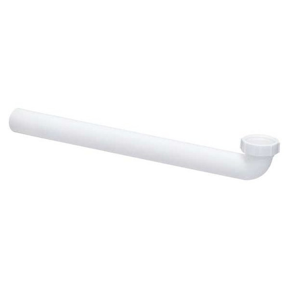 Manufacturer Varies Waste Arm,White Drain,Slip Connection 35389