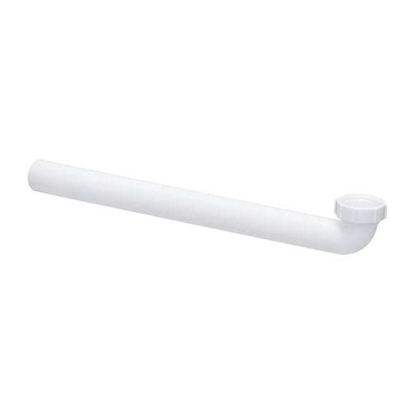 Manufacturer Varies Waste Arm,White Drain,Slip Connection 35389
