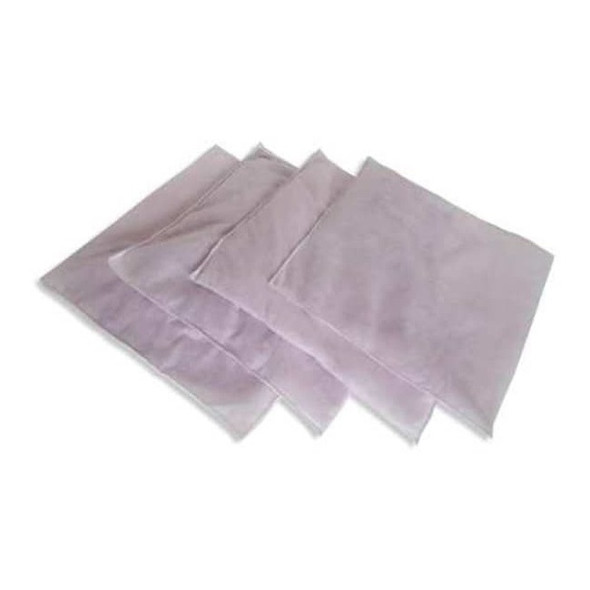 Sorbent Pillow, 2 gal, 12 in x 12 in, Acids, Pink, 4 PK