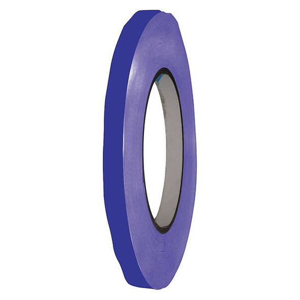 Manufacturer Varies Bag Sealing Tape,PVC,Blue,3/8In x 180 Yd 8TUF0