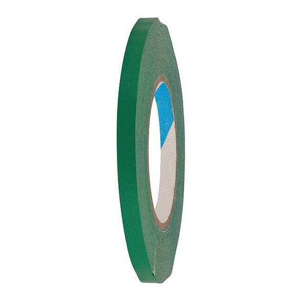 Manufacturer Varies Bag Sealing Tape,PVC,Green,3/8In x 180Yd 8VZF1