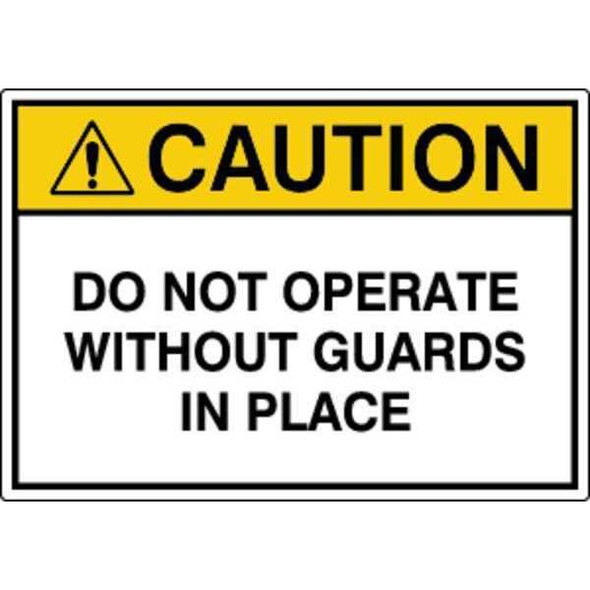 Label, Machine/Equipment, 3-1/2 in. H, PK5, OSL-931-5PK