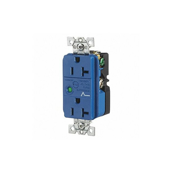 Bryant Receptacle,Blue,20A,Nylon,1.0 HP,125VAC SP53A Bryant Receptacle,Blue,20A,Nylon,1.0 HP,125VAC SP53A