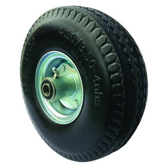 Marastar Solid Rubber Wheel,10 in. Dia.,350 lb. 16V336