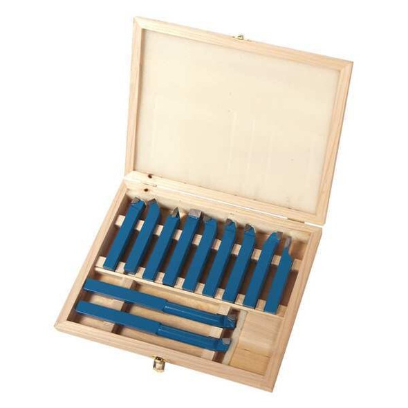 Advantage Plus Carbide Lathe Tool Set,5/16 In 16N205