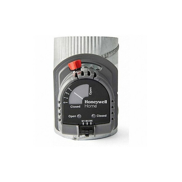 Honeywell Home Round Damper,Gr/Rd/Steel,10 in. Dia. ARD10TZ