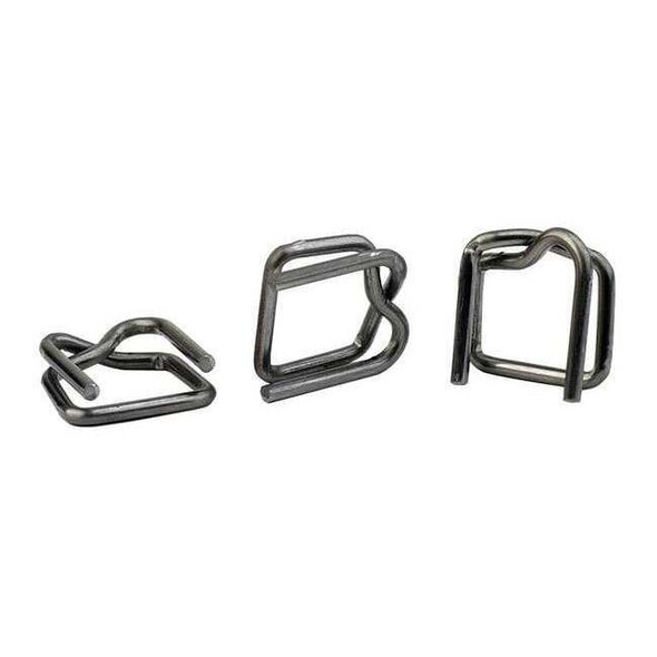 Manufacturer Varies StrappingBuckle,Steel,Round;Flat,PK250 16P028