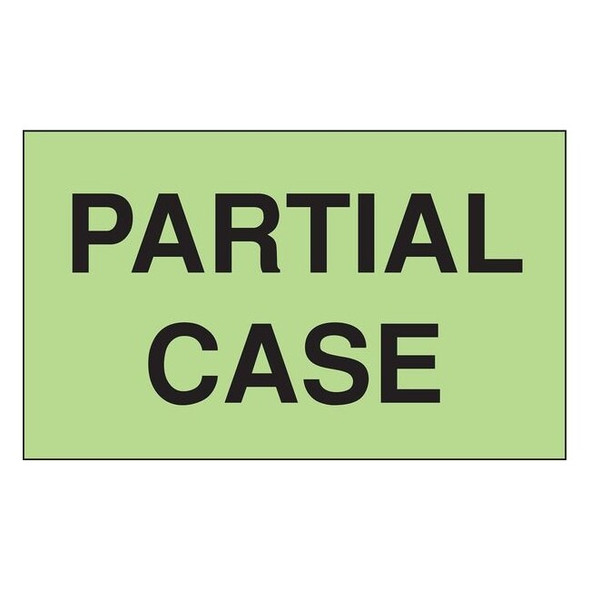 Tapecase 3" x 5" Adhesive Back Shipping Labels, Partial Case, Pk500 16U901