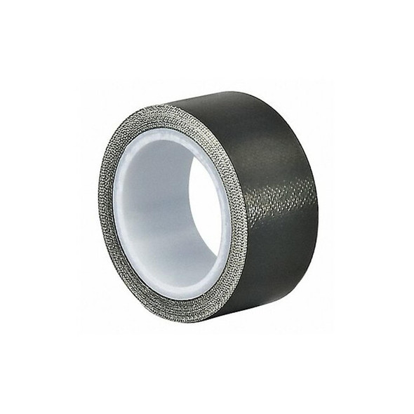 Tapecase Cloth Tape, Black, 5 yd L, 1 in W 15D553