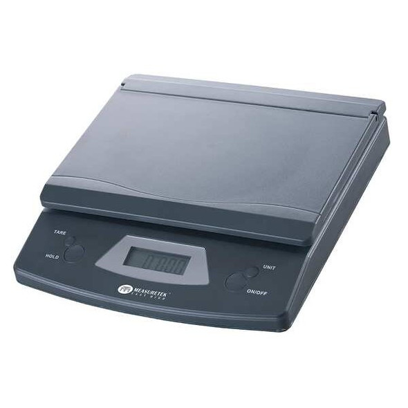 Measuretek Digital Compact Bench Scale 25 lb./10kg Capacity 12R969