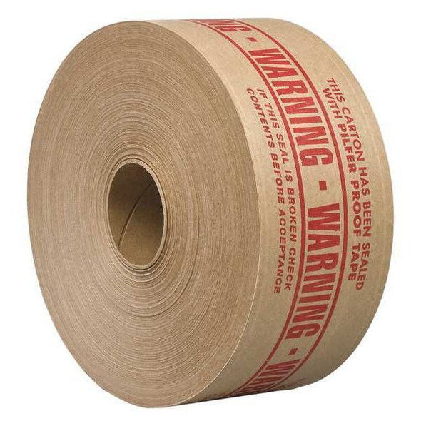 Tapecase Water-Activated Tape, 5.7 mil, Kraft 15C804
