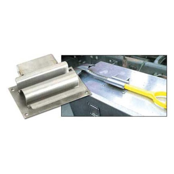 Shovel Holder, Stainless Steel, Plain, Dump Truck Class Heavy