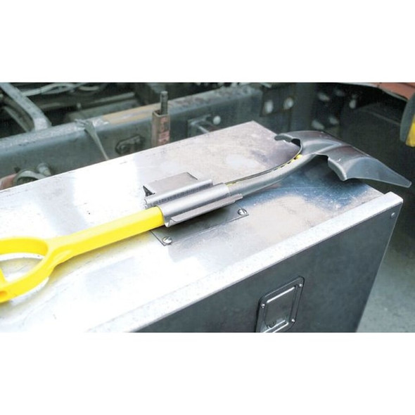 Shovel Holder, Stainless Steel, Plain, Dump Truck Class Heavy  SH675SS