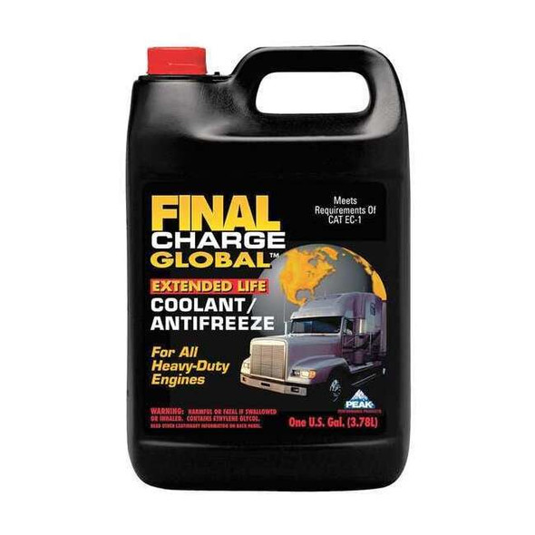 Peak Antifreeze Coolant,1 gal.,Concentrated FXA0B3