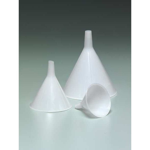 Manufacturer Varies Short-Stem Funnel,Polypropylene,PK12 3MKX3
