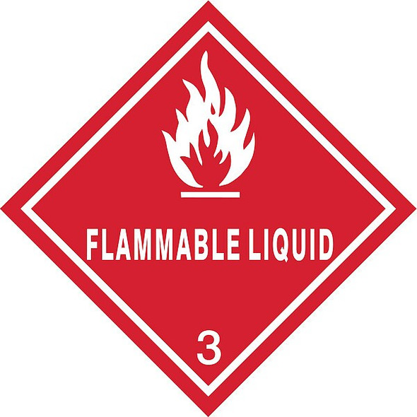 Manufacturer Varies DOT Container Label,4" Label W,PK250 9KFR5