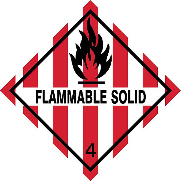 Manufacturer Varies DOT Container Label,4" Label W,PK250 9KFR6