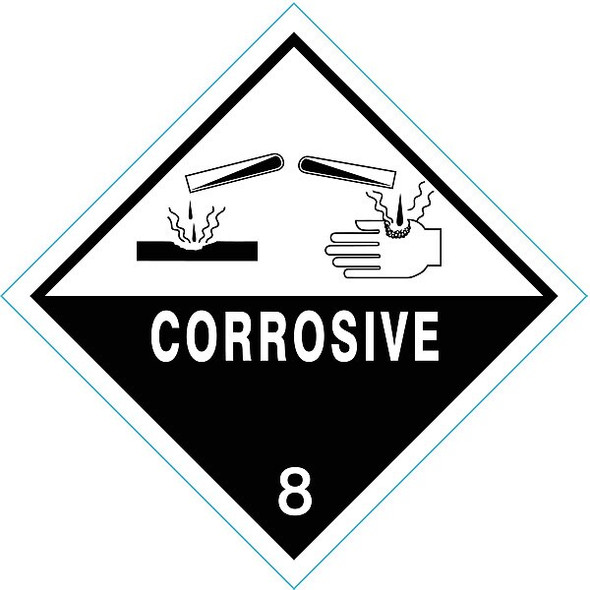 Manufacturer Varies DOT Container Label,4" Label W,PK100 8XA23