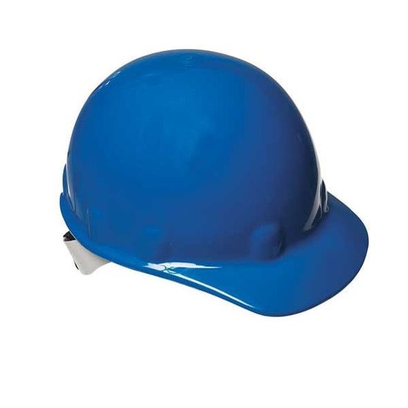 Hard Hat, Super Eight E2, Thermoplastic, 8 Point Ratchet, Type 1, Class E, Blue
