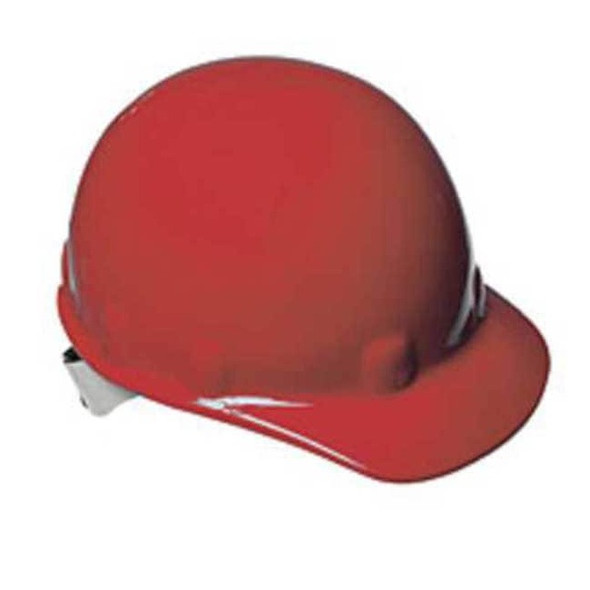 Hard Hat, Super Eight E2, Thermoplastic, 8 Point Ratchet, Type 1, Class E, Red