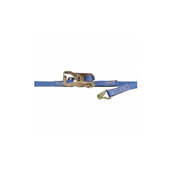 Kinedyne Tie Down Strap,Wire-Hook,Blue 712581GRA Kinedyne Tie Down Strap,Wire-Hook,Blue 712581GRA