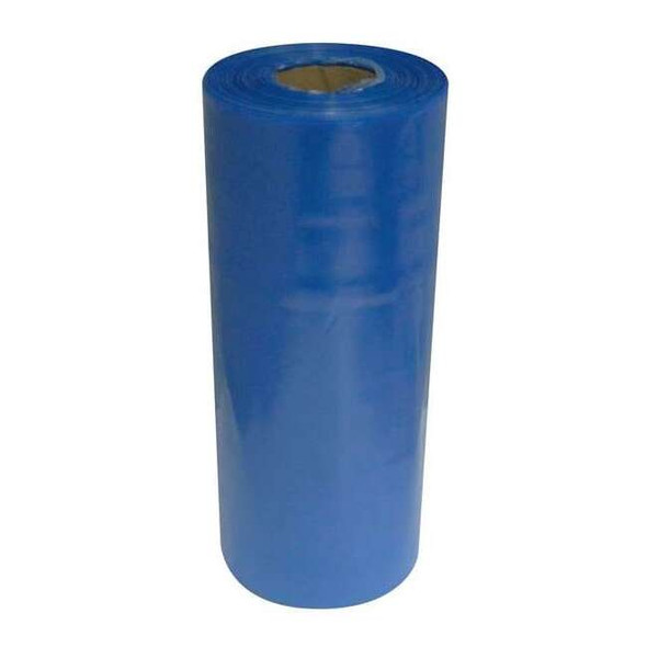 Stretch Wrap, 20" W x 1500 ft. L, 100 ga, Cast Style, Blue, Heavy Duty