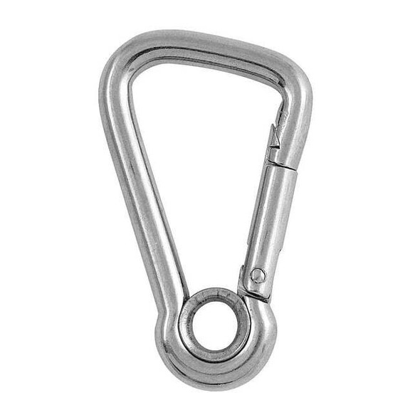 Lucky Line Spring Snap,HD,Steel,L 4 5/8 In 4FCR3