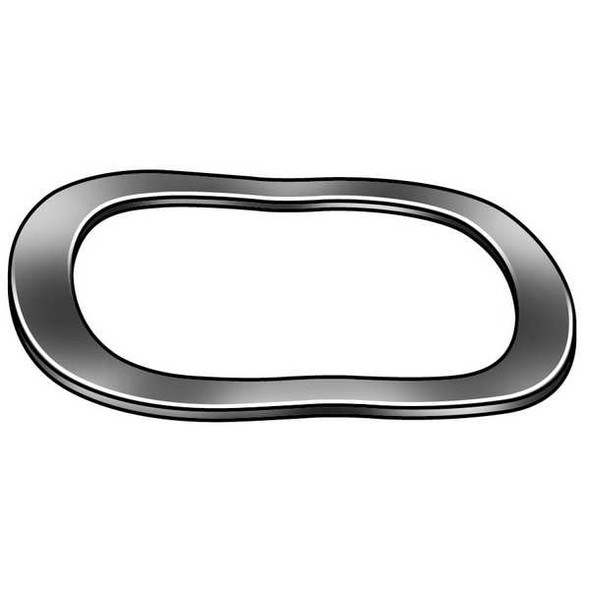 Manufacturer Varies Wave Disc Spring,Carbon Steel,PK2 1UAE5 Manufacturer Varies Wave Disc Spring,Carbon Steel,PK2 1UAE5