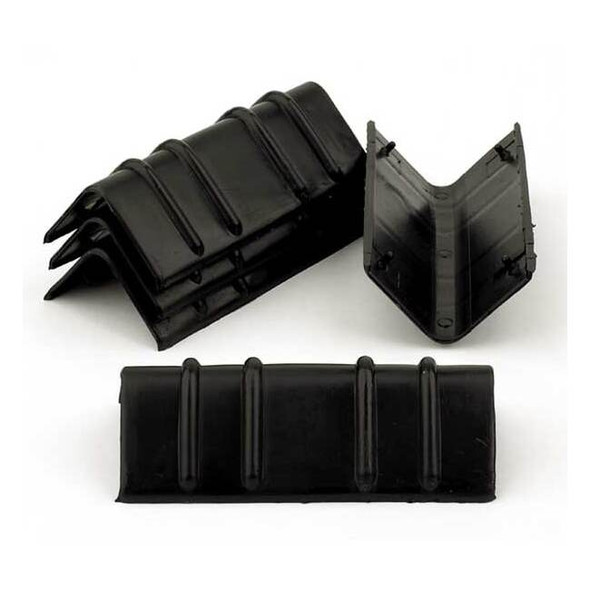 Manufacturer Varies Edge Protector,5 1/4 In,Blk,PK200 4FET9