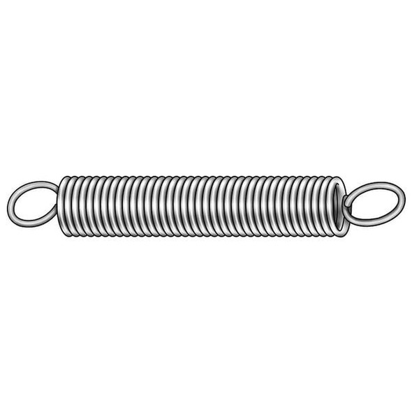 Manufacturer Varies Ext Spring,Utility,Stl,6 OAL,1/4 OD,PK3 1NAF2