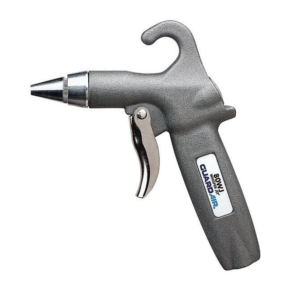 Guardair Air Gun, 1/4 in, FNPT, Alum, Gray 80WJ
