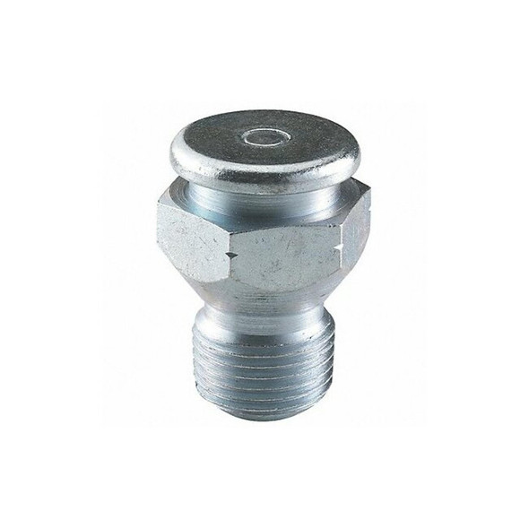 Kingfisher Grease Fitting, Button, 1/8-27, PK10 5PU34