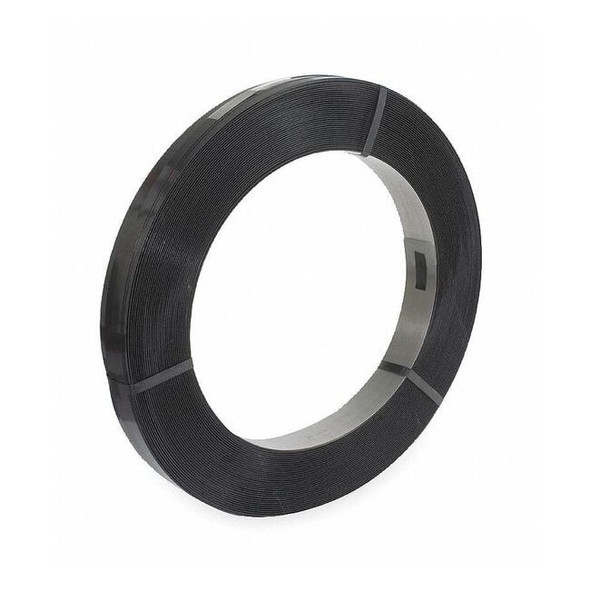 Steel Strapping, 20 mil Thick, 1961 ft L, 3/4" W, 1765 lb Breaking Strength