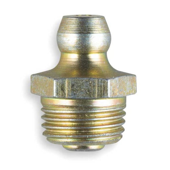 Kingfisher Grease Fitting,Str,1/8-28,PK10 3ANZ2