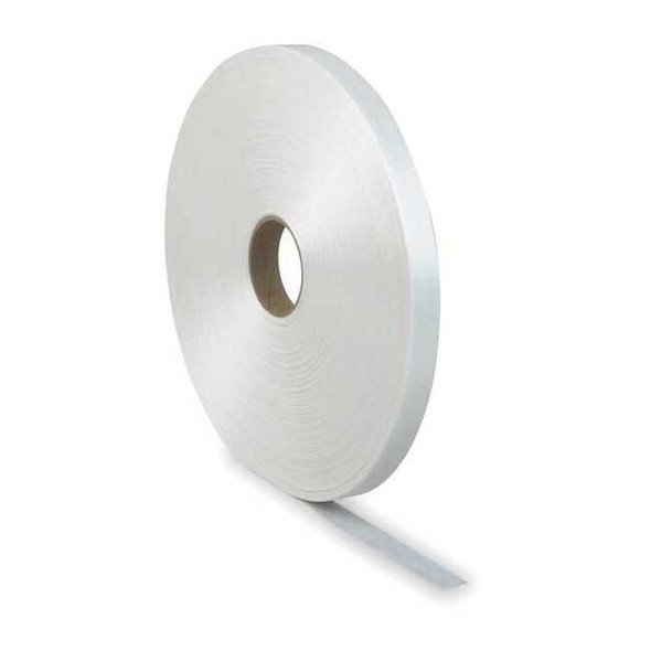 Plastic Strapping, 1-1/4 in W, 0.038 in Thick, 330 ft L, 3,285 lb Break, Hand