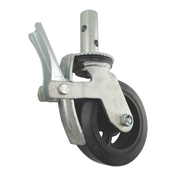 Manufacturer Varies Scaffold Caster,Rubber,6 in.,500 lb. 5VP46