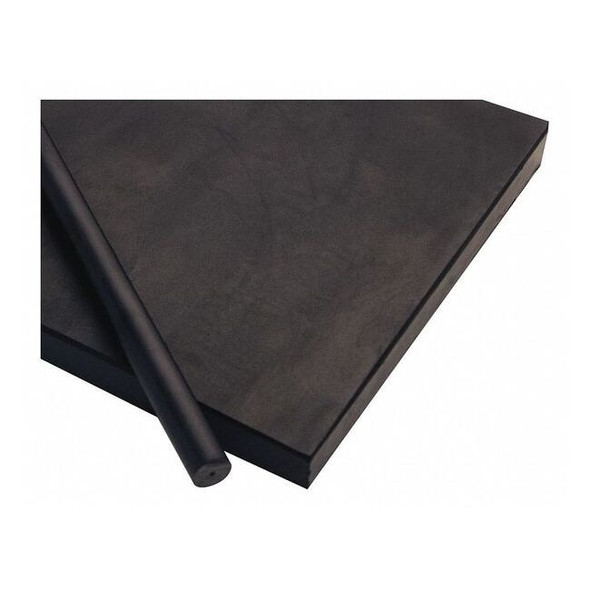 Manufacturer Varies Black PEEK Rod Stock 1 ft. L, 1/4" Dia. 1UPT5