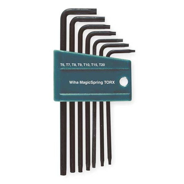 Wiha 7 Piece Torx? L-Shape Torx? Key Set, 37190 37190