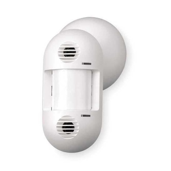 Wall Mount Sensor, Occupancy, Photocell, Hard Wired, White, 1,600 sq ft, LED
