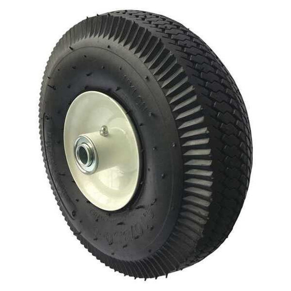 Marastar Tubed Pneumatic Wheel,10 in. Dia,350 lb. 4DE47