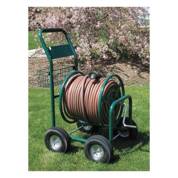 Liberty Garden Portable Hose Cart,Steel,17 In. Dia. 2LRK8