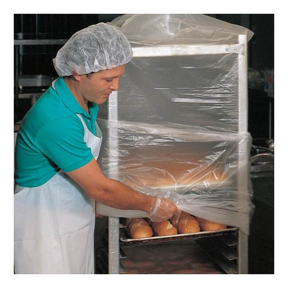 Manufacturer Varies Pan Rack Cover,52 x 52 x 80",Clear,PK50 3CUA5