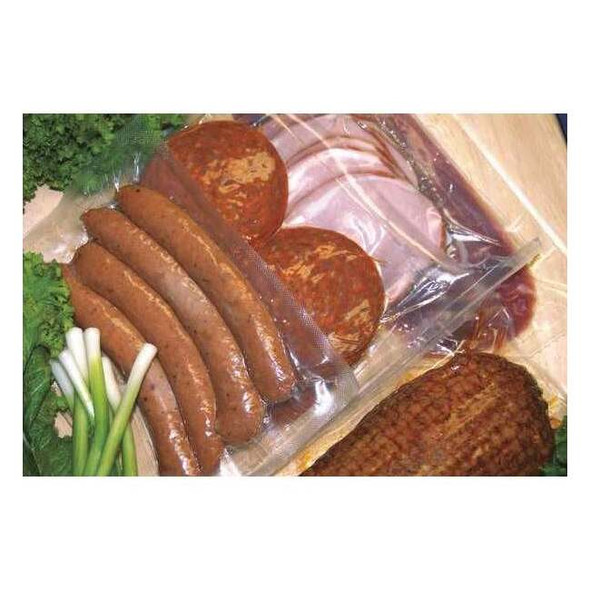 Vacuum Sealer Bags, 6" x 4", 3 mil, Clear, Heat Seal, 1000 PK