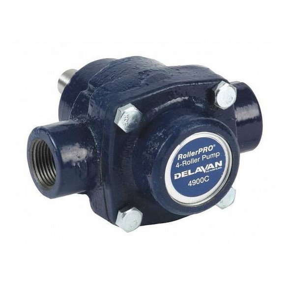 Delavan Fluid Power RollerSpray Pump,3/4",CI,CW,PP/Steel 4900C
