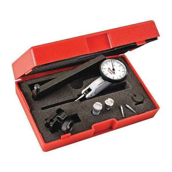 Starrett Dial Test Indicator Set,1-1/4",White 3808AC