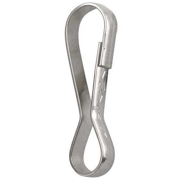 Lucky Line Snap Hook, Steel, 7/32 in Eye Dia,PK10 4FCT9