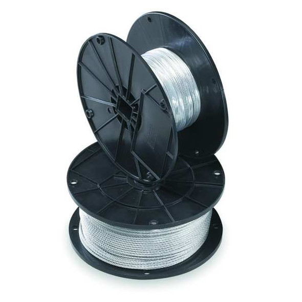 Eaton B-Line Wire Rope, Steel, Galvanized BKW125