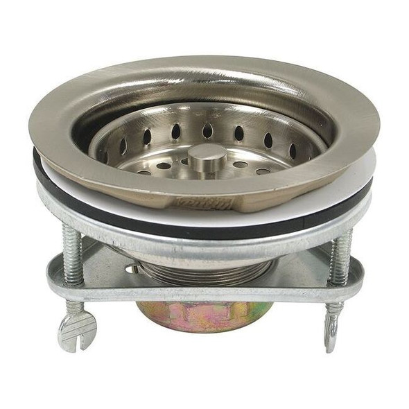 Perfect Putty Strainer,Satin Brushed Nickel,4-1/2" L 59-3142